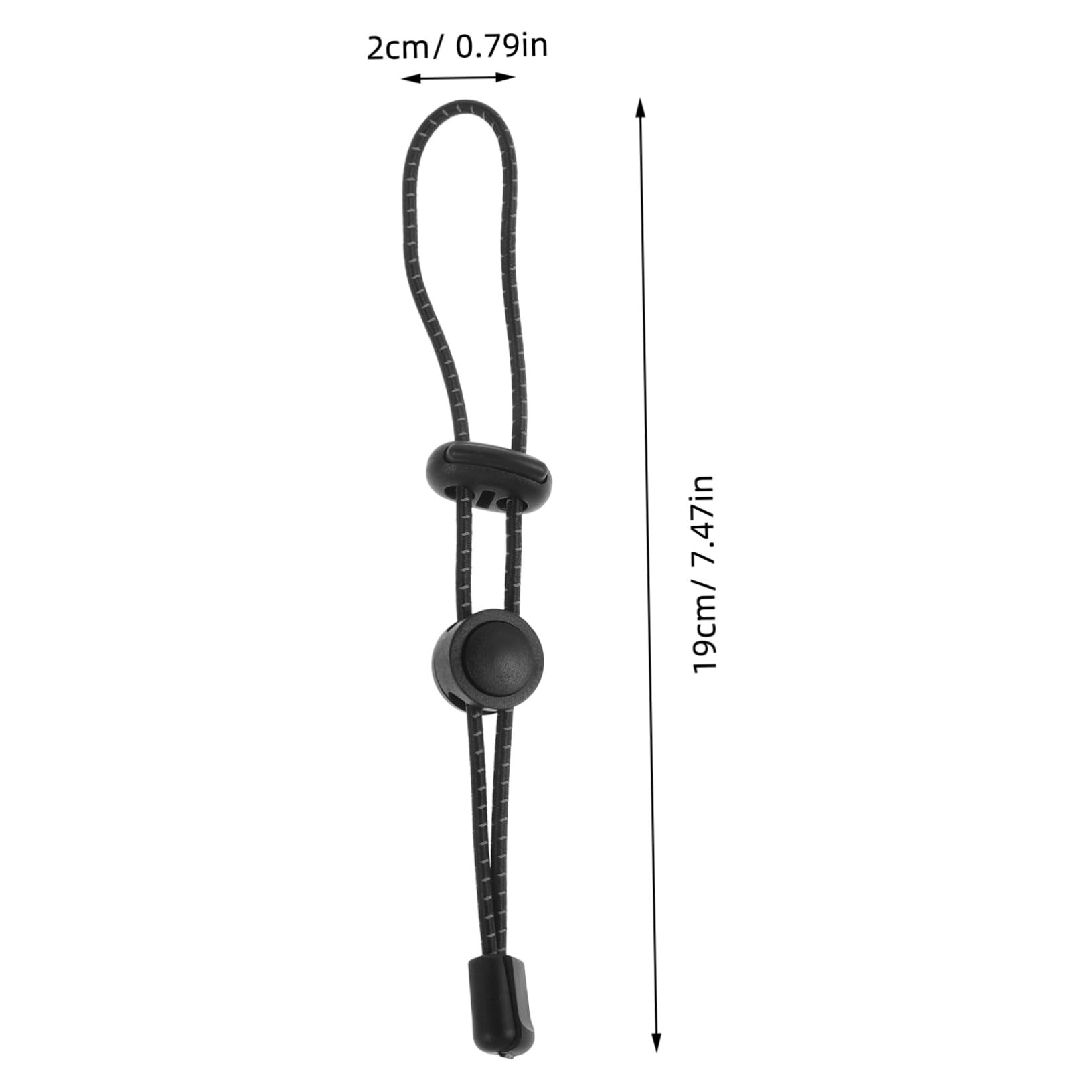 Parliky Elastic Hiking Pole Buckle with Ball Bungee Cords for Secure Mountaineering Gear