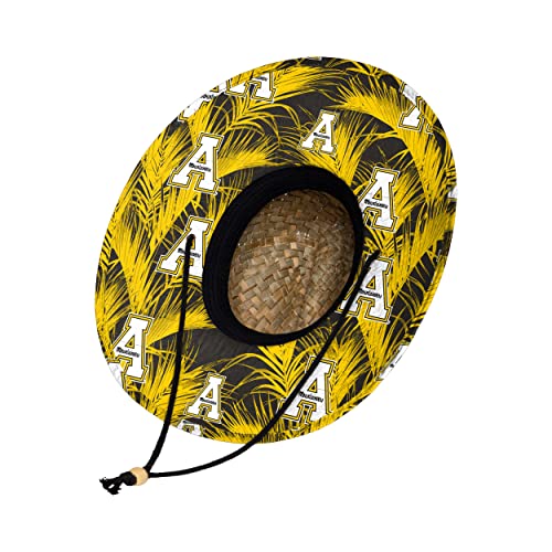 Image of FOCO NCAA Mens NCAA College Team Logo Floral Straw Sun Hat