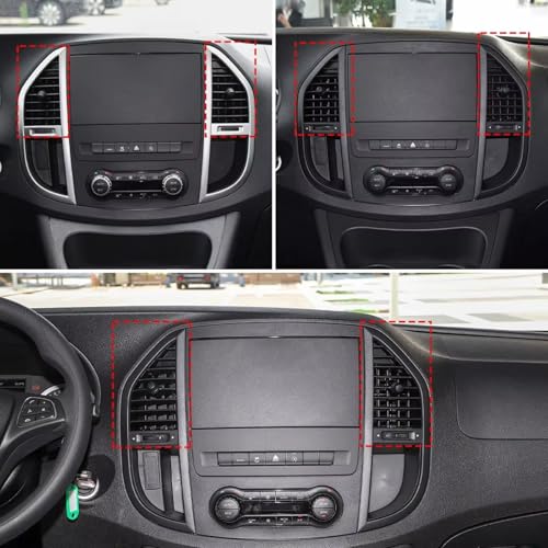 Grille de ventilation centrale pour Mercedes Vito W447 gauche - 4