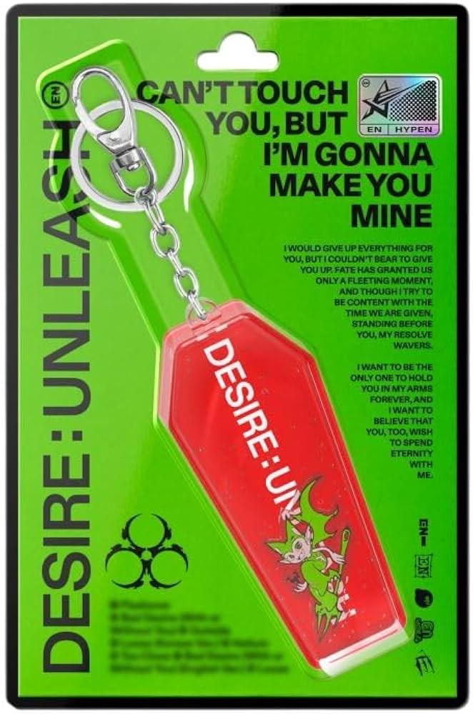 Amazon.com: ENHYPEN 6th Mini Album [DESIRE : UNLEASH] KEYRING