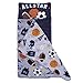 NoJo Everything Kids Sports Gray, Navy, Orange, and Brown Allstar Toddler Nap Mat