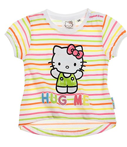 Hello Kitty Babies Maglietta Manica Corta - Bianco...