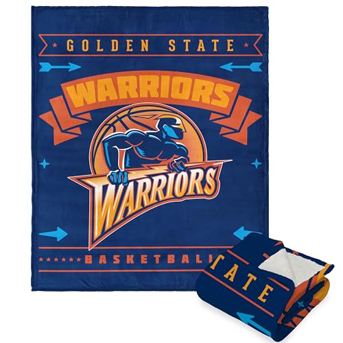 NORTHWEST NBA Golden State Warriors Pillow, 18" x 18", Hardwood Classics