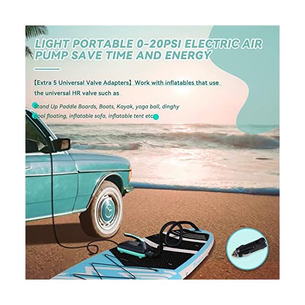 FBSPORT 11FT Premium Inflatable Stand Up Paddle Board, Yoga Board with Durable SUP Accessories & Carry Bag | Wide Stance, Surf Control, Non-Slip Deck, Leash, Paddle and Pump for Youth & Adult - Image 3