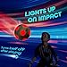 GlowCity Glow in The Dark Soccer Ball | Light Up Indoor/Outdoor Soccer Ball with 2 LED Lights | Pre-Installed Batteries | Fun Gift for Teens