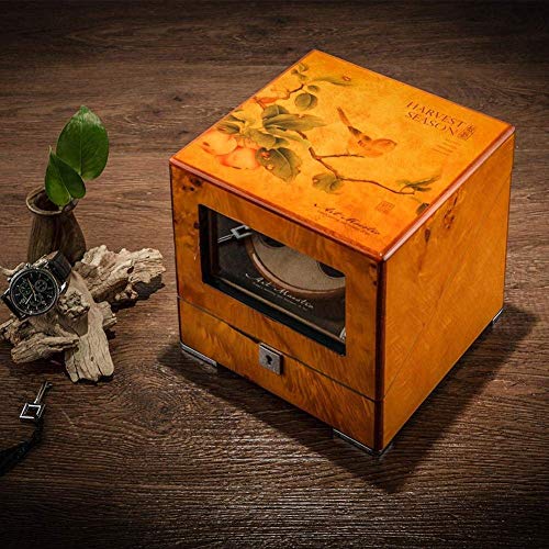 Watch winder pour montre automatique boîtier single jaune - 2