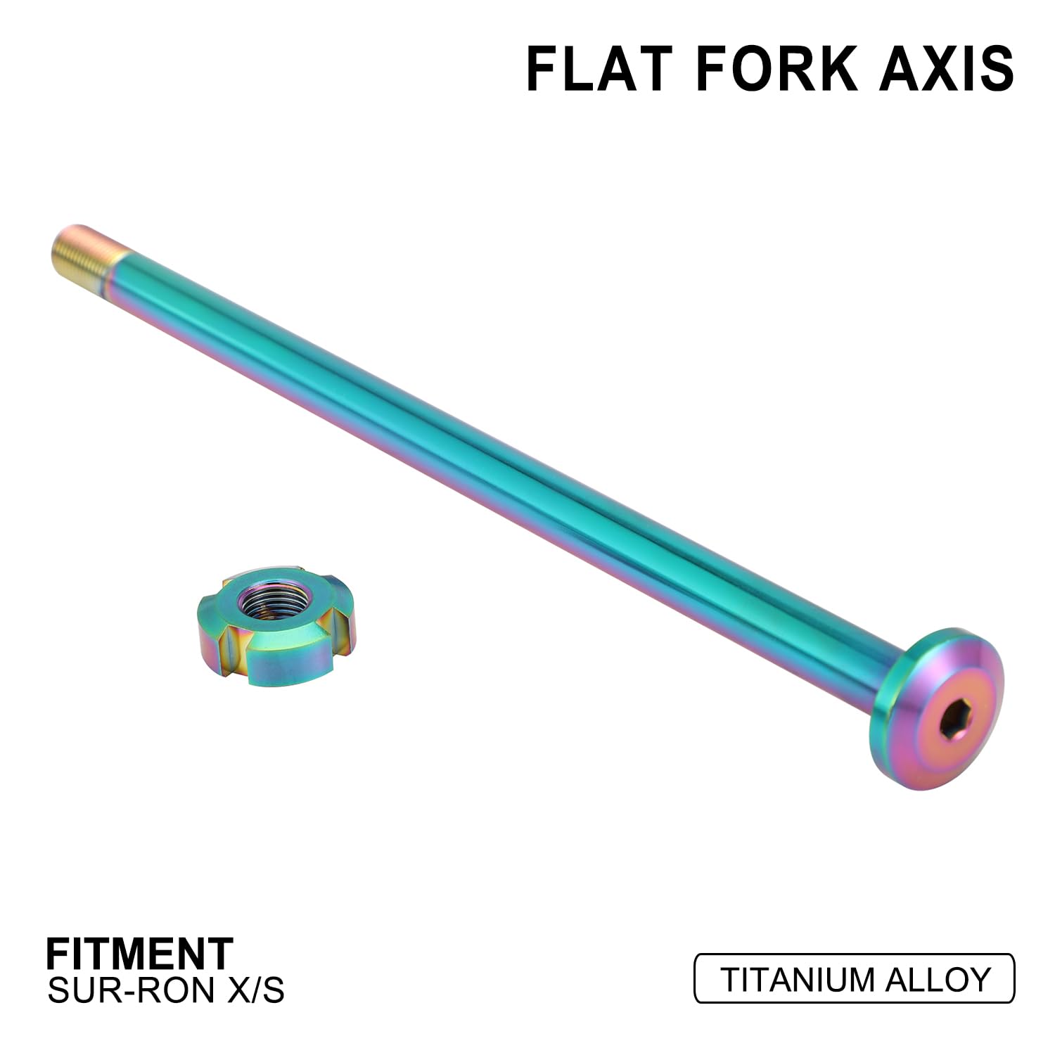 バートンパパ　４ Amazon.com: Funparts Center Axle Flat Fork Shaft Axle with