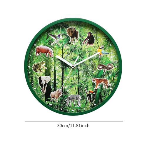 Reloj de Pared Animal con Sonidos y Diseño Atractivo miniatura 3