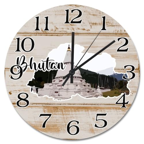 Horloge murale grand format 38 cm pour décorer un mur vide facilement