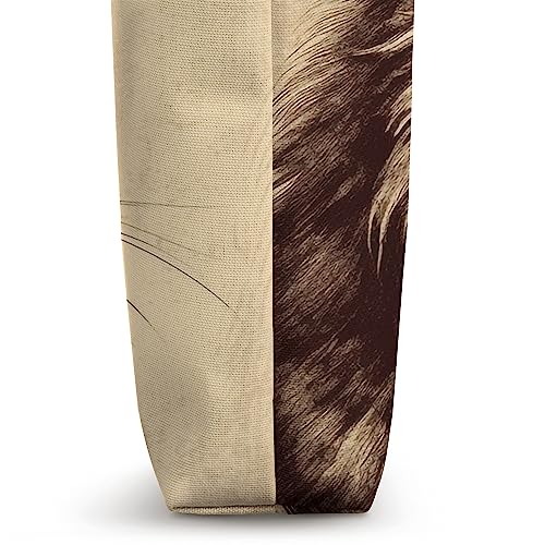 Bolso tote vintage para amantes del gato Maine Coon miniatura 3