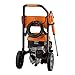 Generac 7132 3100 PSI 2.5 GPM Gas Powered Residential Pressure Washer with Electric Start - PowerDial Spray Gun with Quick Change Tips - Effortlessly Cleans Cars, Decks, Driveways - CARB Compliant