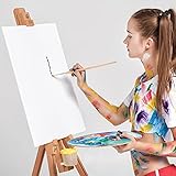 5 Packs Canvas for Painting - 30 x 40 cm(12" x 16"), Blank Canvas Panels Board for Acrylic Painting, Oil Paint & Wet Water Art Media, A3 Canvases for Professional Artist, Hobby Painters & Beginners - Image 5