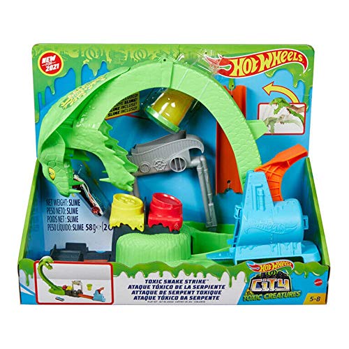 Hot Wheels City Ataque Tóxico Da Cobra