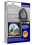 Spanisch-Aufbaukurs: Lernstufen B1+B2. Lernsoftware auf CD-ROM + MP3-Audio-CD für Windows/Linux/Mac OS X. Fließend Spanisch lernen für Fortgeschrittene mit Langzeitgedächtnis-Lernmethode