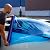 Auto Wrap Adhesive Film - 36" x 200' Roll - Made in U.S.A. Crash Wrapfilm - Easy to Apply, Strong, Durable and Puncture Resistant - Blue