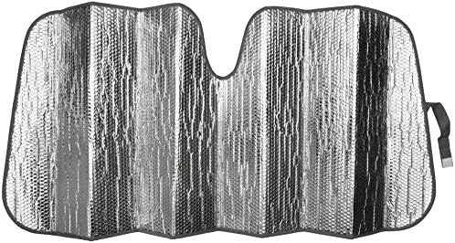 Miniatura 5 de FKELYI Border Collie - Parasol para automóvil con estampado duradero, reflector, de rayos UV, plegable, con lámina de doble burbuja