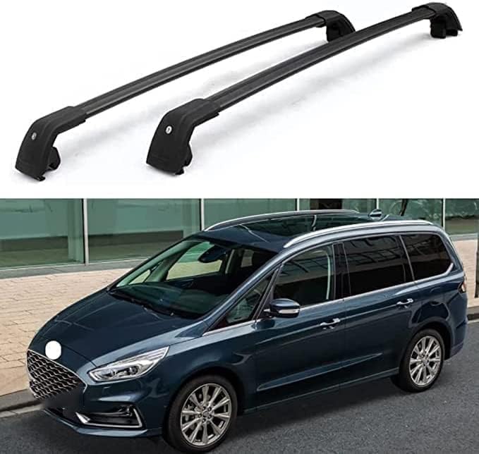 2 Pcs Car Roof Racks for Ford Galaxy (CK) 2015-2020, Quick Installation Roof Bars Low Wind Noise Roof Rack Automotive Styling Accessories