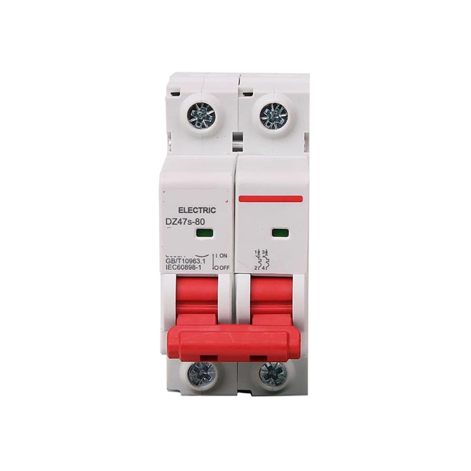 Interruttore magnetotermico Elettrico DZ47s-80 2P C80 6kA |