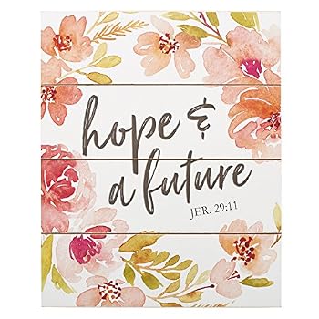 Kitchen Wall Plaque Hope & Future Book