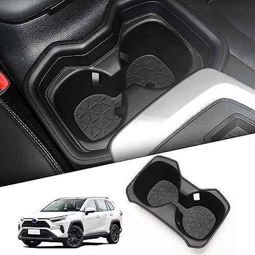 Insert porte-gobelet pour Toyota RAV4 2019-2021 organisateur en élastomère premium