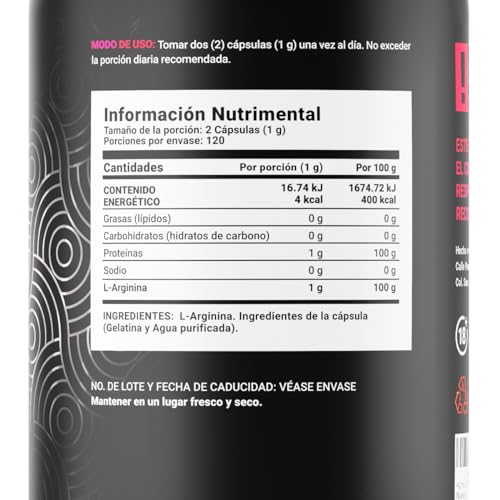 Vitamínicos, l arginina y citrulina Marca B Life Company (2)