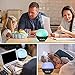 Essential Oil Air Mist Diffuser - 400ML Quiet Aroma Essential Oil Diffuser with Adjustable Cool Mist Humidifier Mode 7 LED Color Lights Changing for Office Home Bedroom Living Room