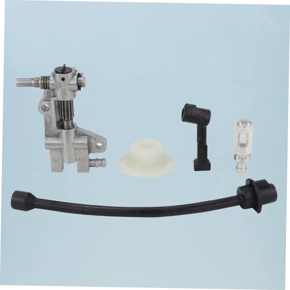 Accesorios Para Motosierras De Gasolina Juego De 5 Piezas Con Bomba De Aceite Filtro De Aceite Boquilla Turbina Y Tubo De Para Repuesto Y Mantenimiento