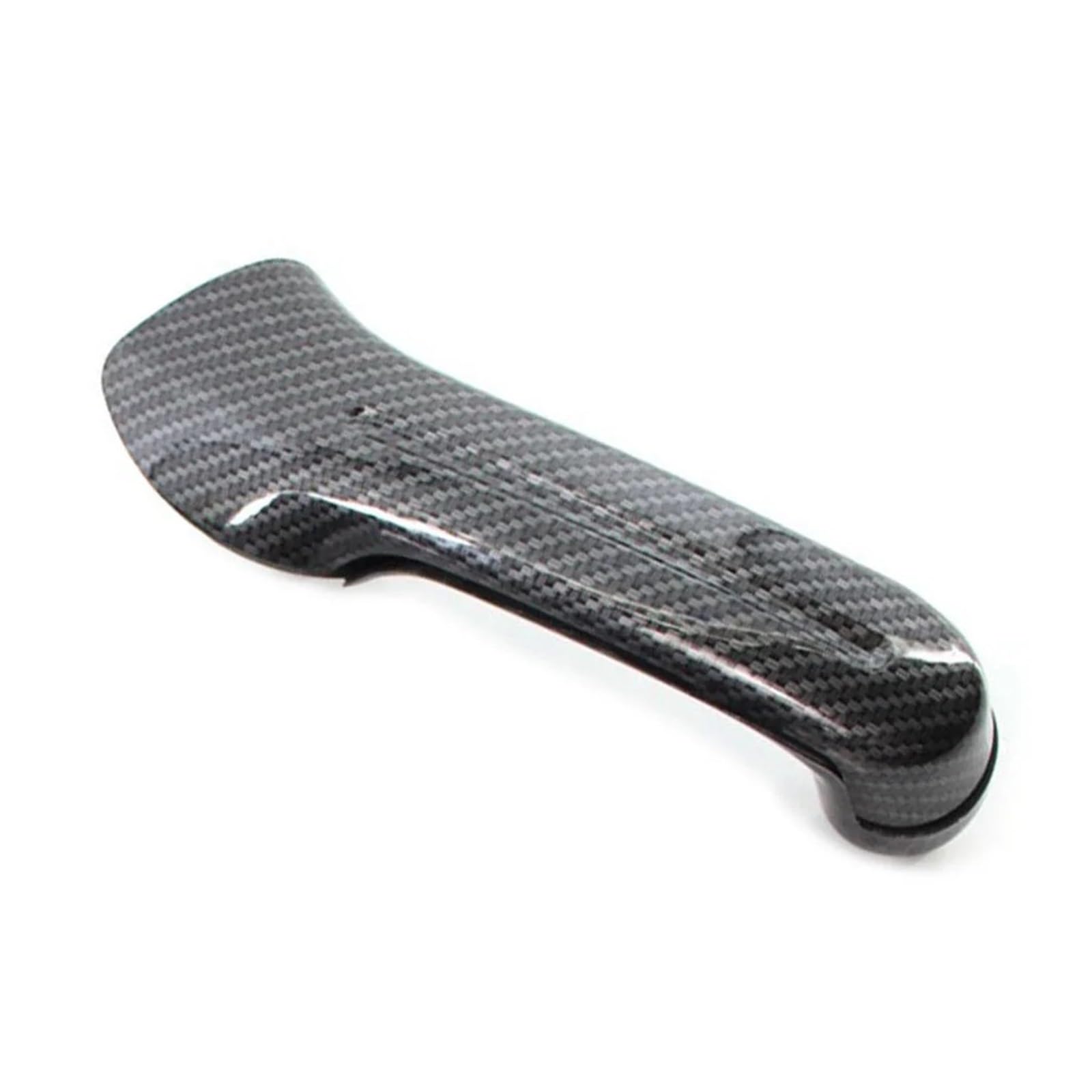 Nqkcuac Carbon Look Left Door Pull Handle For Vw For Bora For Golf 4 For Mk4 For Jetta 1999-2004 1Piece Interior Car Left Right Door Pull Handle Grab Cover Panel