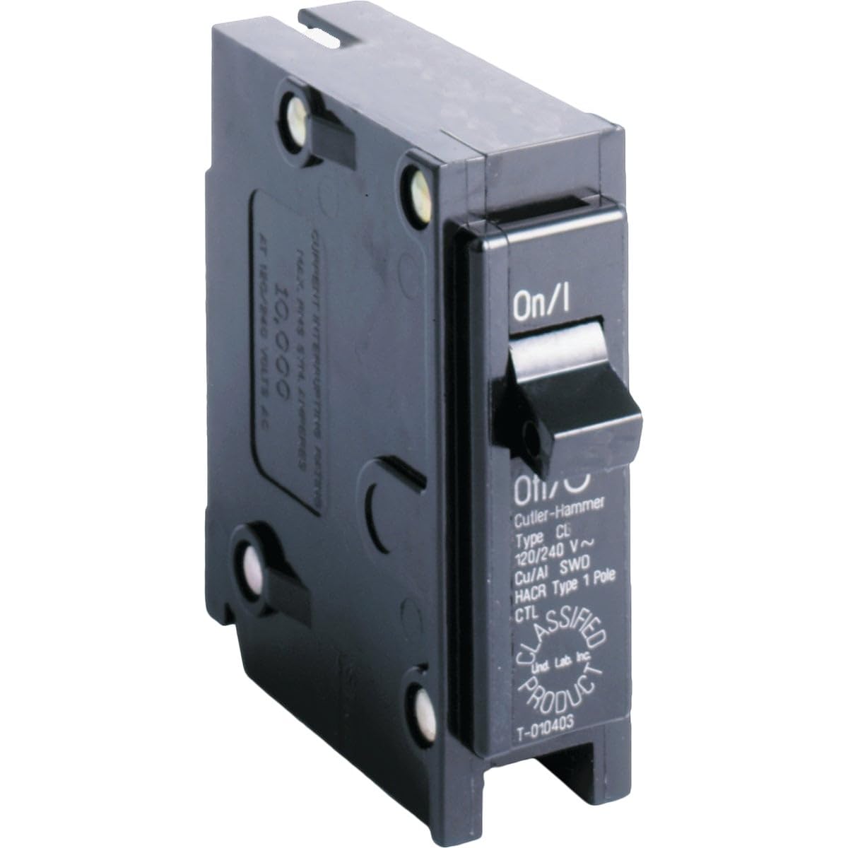 Eaton Corporation CL120CS Single Pole Ul Classified