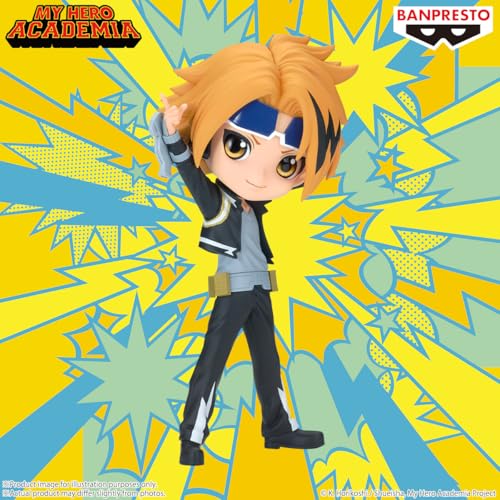 Banpresto Q Posket Denki Kaminari II My Hero Academia Figure, 14 cm, Multicoloured, BP89288P, Multicolor, Mediano - Image 2