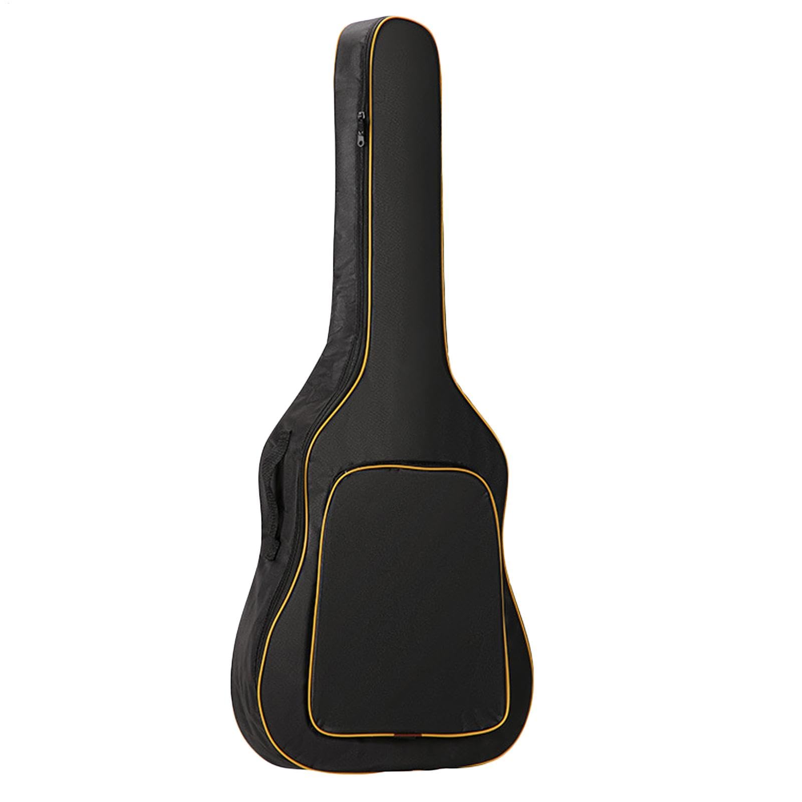 Étui de guitare 3/4 à rembourrage épais, sac de guitare léger, sac de guitare étanche à bretelles, étui de transport confortable pour guitares, sac à dos en tissu Oxford de 0,19 pouces pour éviter la