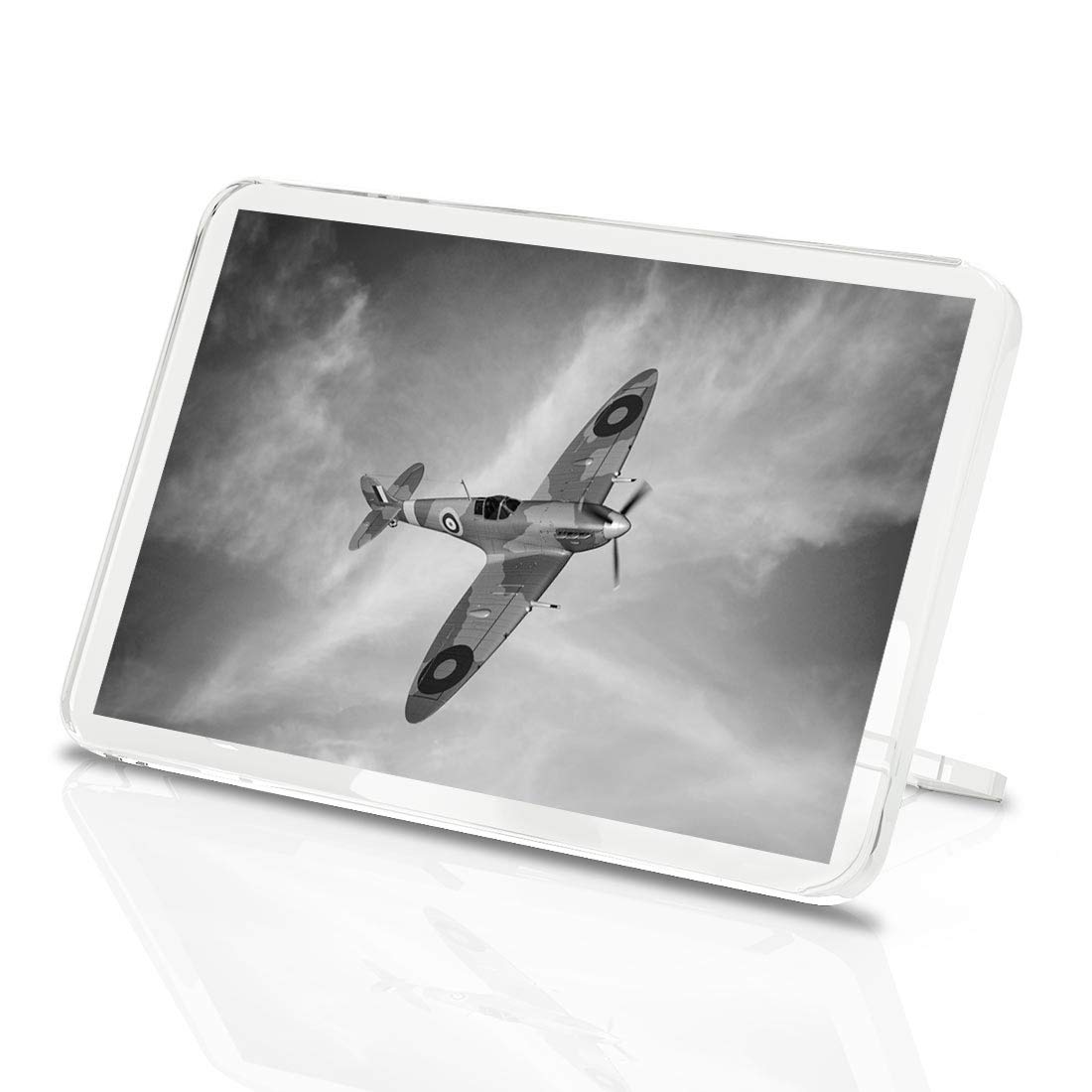 Destination Vinyl Ltd Multicolor 1 X Fridge Magnet - British Raf Spitfire Vintage Plane #37227