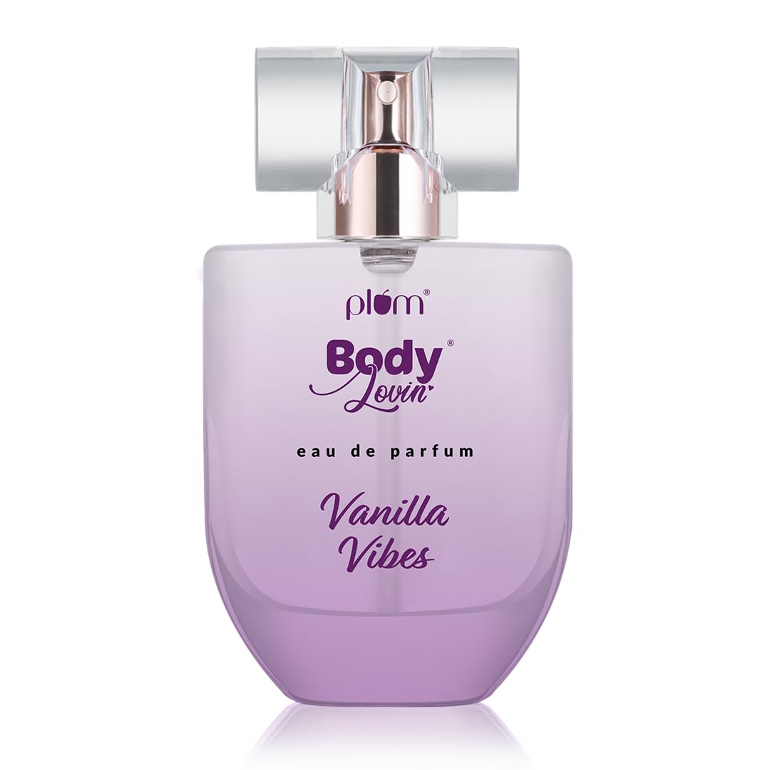 Plum BodyLovin' Vanilla Vibes Eau De Perfume (Parfum) | Long Lasting & Premium Warm Vanilla Fragrance | Luxury Perfume For Women | Sweet & Irresistible Notes of Vanilla (50 ml)