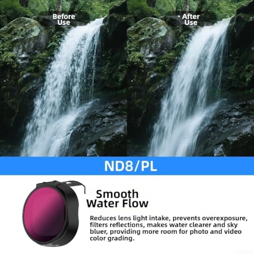 Filtros UV ND CPL DJI NEO2 para fotografía de alta nitidez en días soleados 5