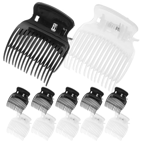 MAGICLULU 12 Pinzas para Rizadores Calientes de Abs, Ligeras y Rápidas para Peinar Cabello en Salones y Viajes, Ideales para Mujeres y Niñas