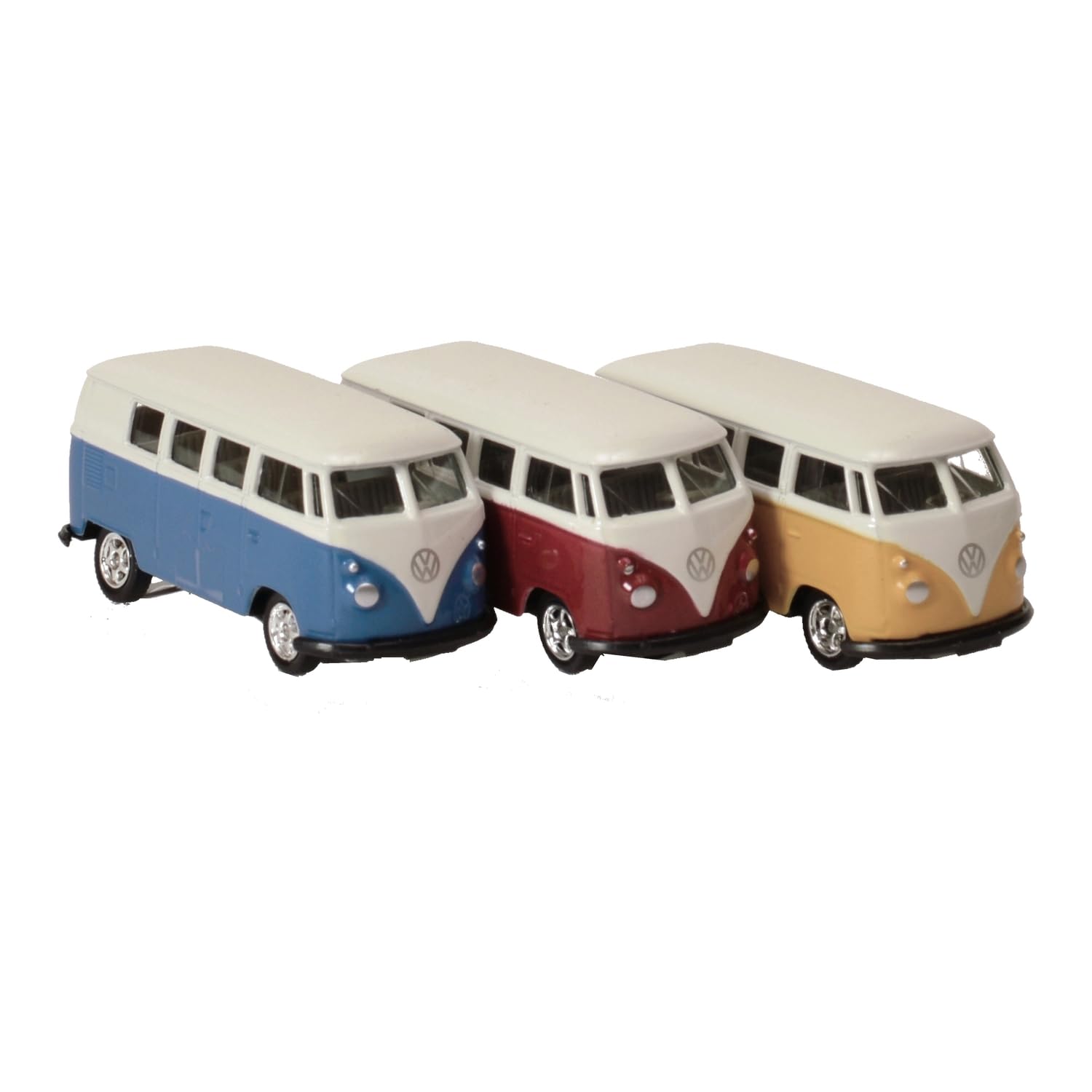Out of the blue VW Bulli Model Car