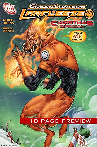 Cover of Green Lantern: Larfleeze Christmas: 10-Page Preview