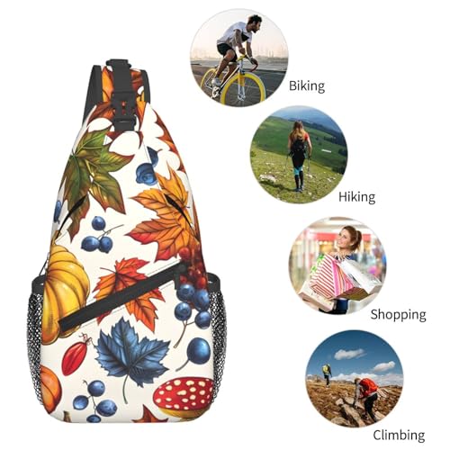 Bolso bandolera mochila ligera para mujer y hombre miniatura 6