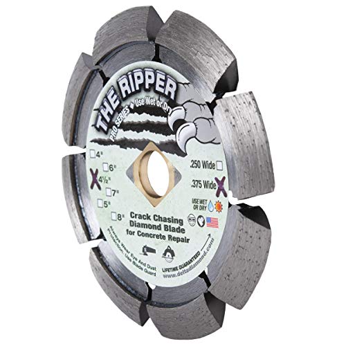Delta Diamond Ripper Pro Premium 4 1/2 Inch X .375 Crack Chaser Diamond ...