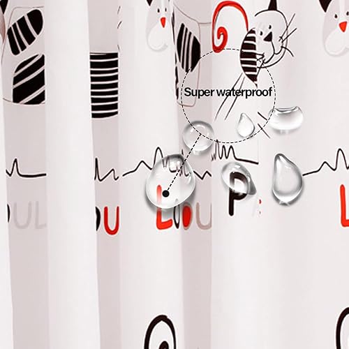 Vista 116 de Forro de plástico para ducha, forro de cortina de ducha de PEVA 4G de alta calidad con ojales inoxidables y 3 imanes pesados, cortinas de ducha