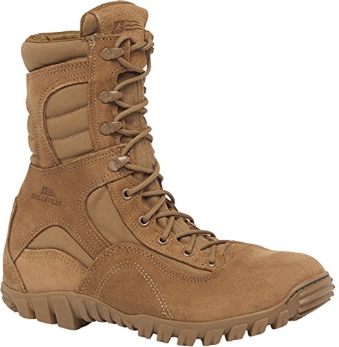 B Belleville Arm Your Feet Men's Sabre 533 ST Hot Weather Hybrid Steel Toe Assault Boot, Coyote - 8.5 W