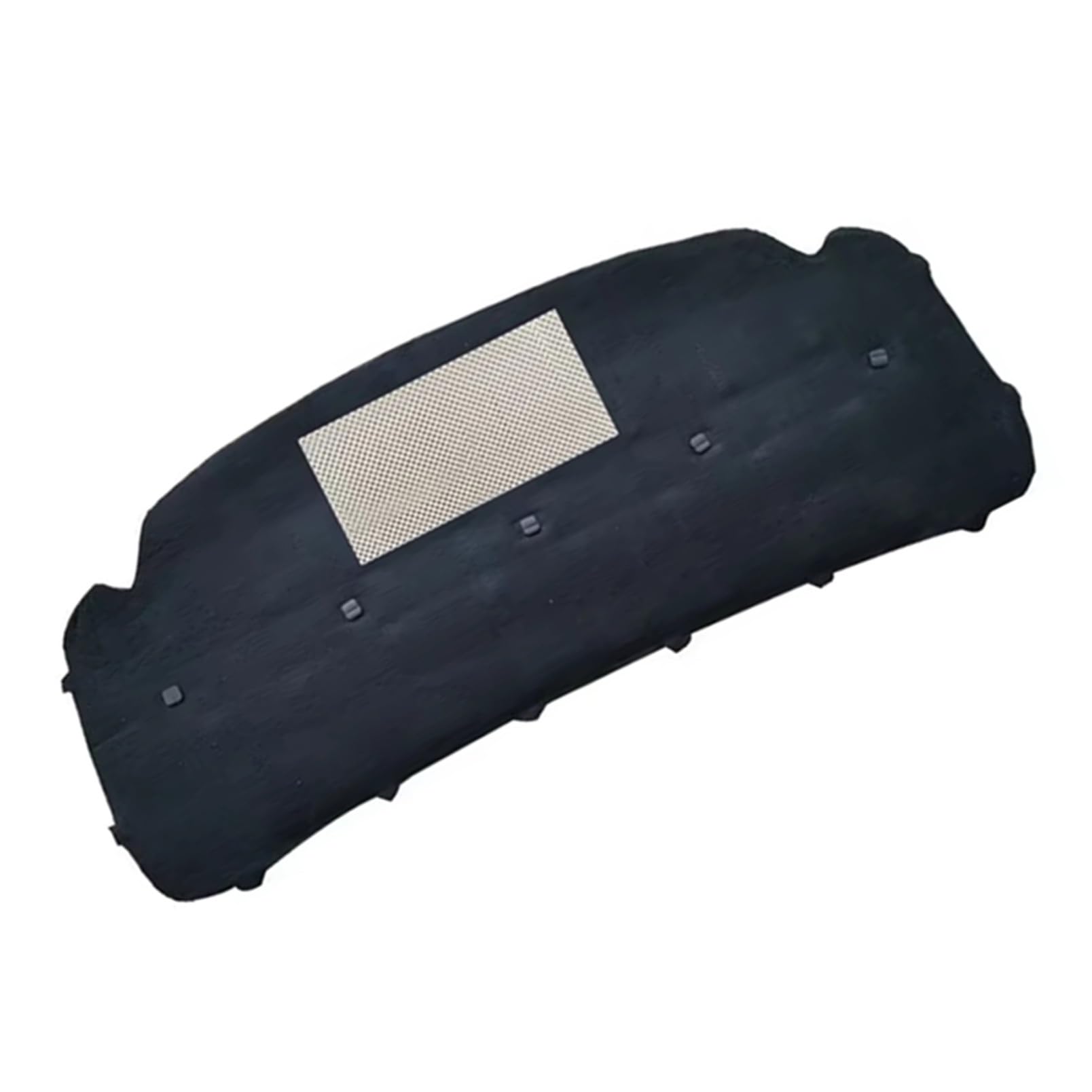 Khofvsxwd One Color Compatible With Vw For Touran 2004 2005 2006 2007 Thermal Heat Insulation Pad Sound Deadener Pad Front Hood Engine Heat Sound Insulation Pad Bonnet Mat(Aluminum Foil)