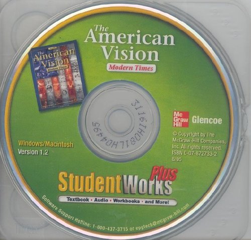 Amazon.com: The American Vision: Modern Times, StudentWorks Plus (THE ...