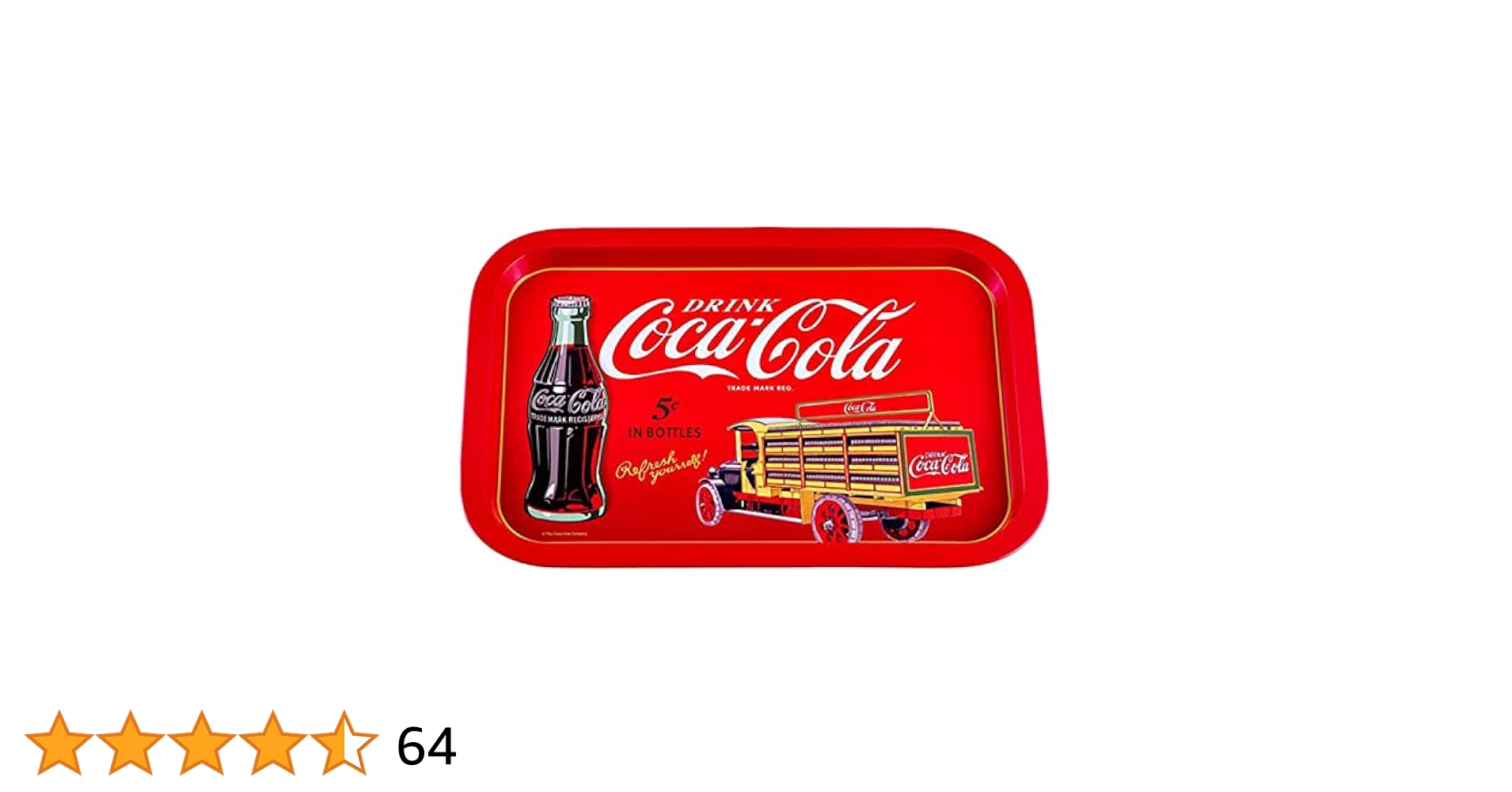 Amazon｜The Tin Box Company コカコーラ レクタングル ティン