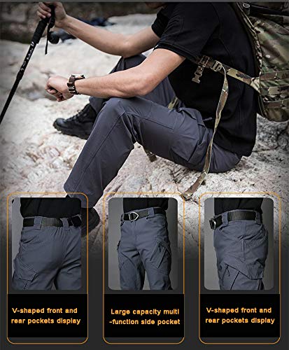 image for BIYLACLESEN Hunting Pants for Men Tall Hiking Pants Mens Work Pants fo