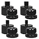 8 STK Gewindeadapters, Stativ Schraube Adapter 5/8“ auf 3/8“, 3/8“ auf 5/8“, 5/8“ auf 1/4“, 1/4“ auf 5/8“, Mikrofonständer Adapters, Gewinde Adapter Set für Kamerastative Lautsprecher