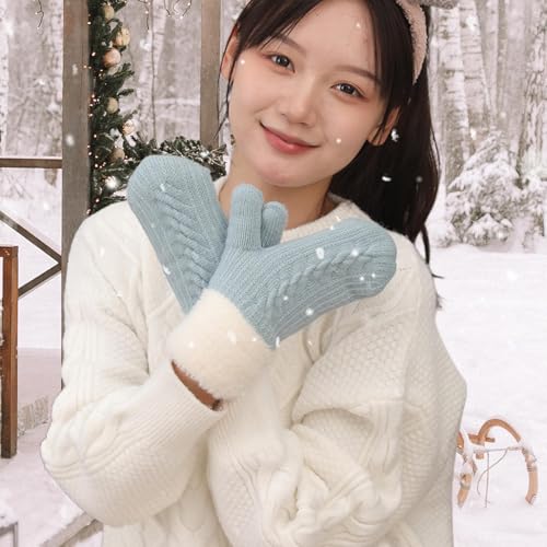 Guantes térmicos de invierno para esquí y excursiones al aire libre 3