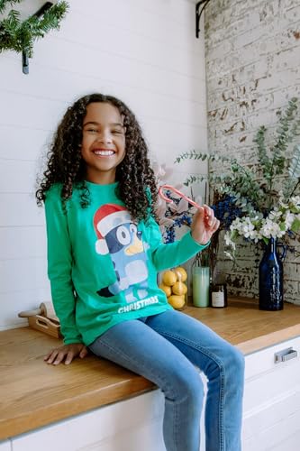 Bluey Christmas Matching Family Long Sleeve T-Shirt Toddler to Adult3