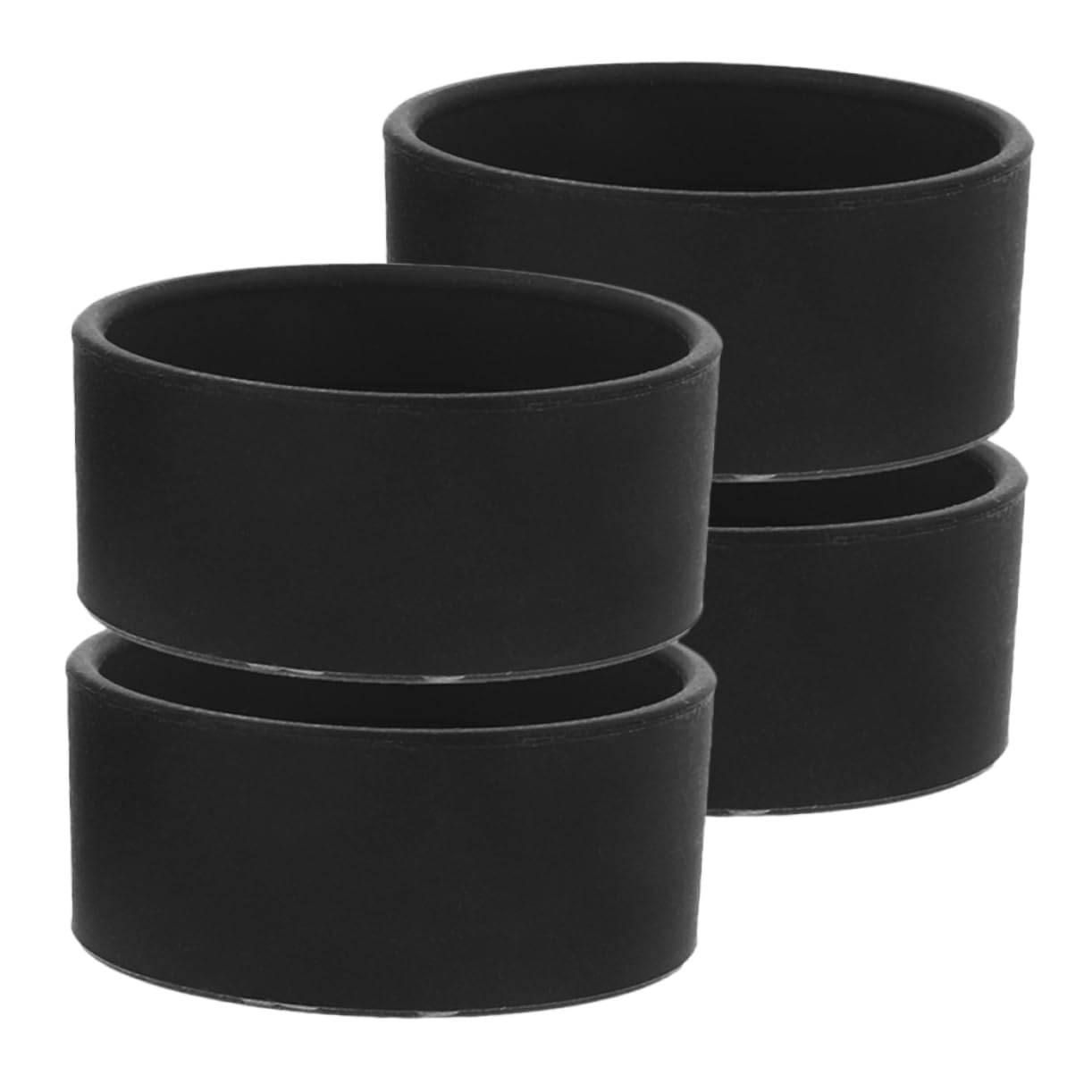 FUNOMOCYA Microscope Eyepiece Cup Horn Blindfold 4pcs Rubber Eye Guards Science Tool