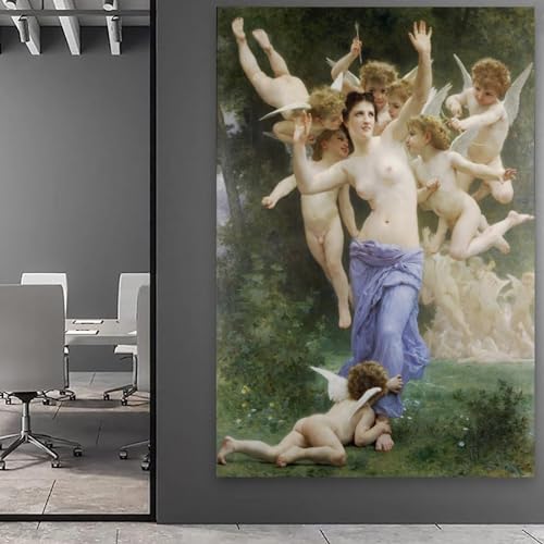 William Adolphe Bouguereau poster toile haute définition 30x45